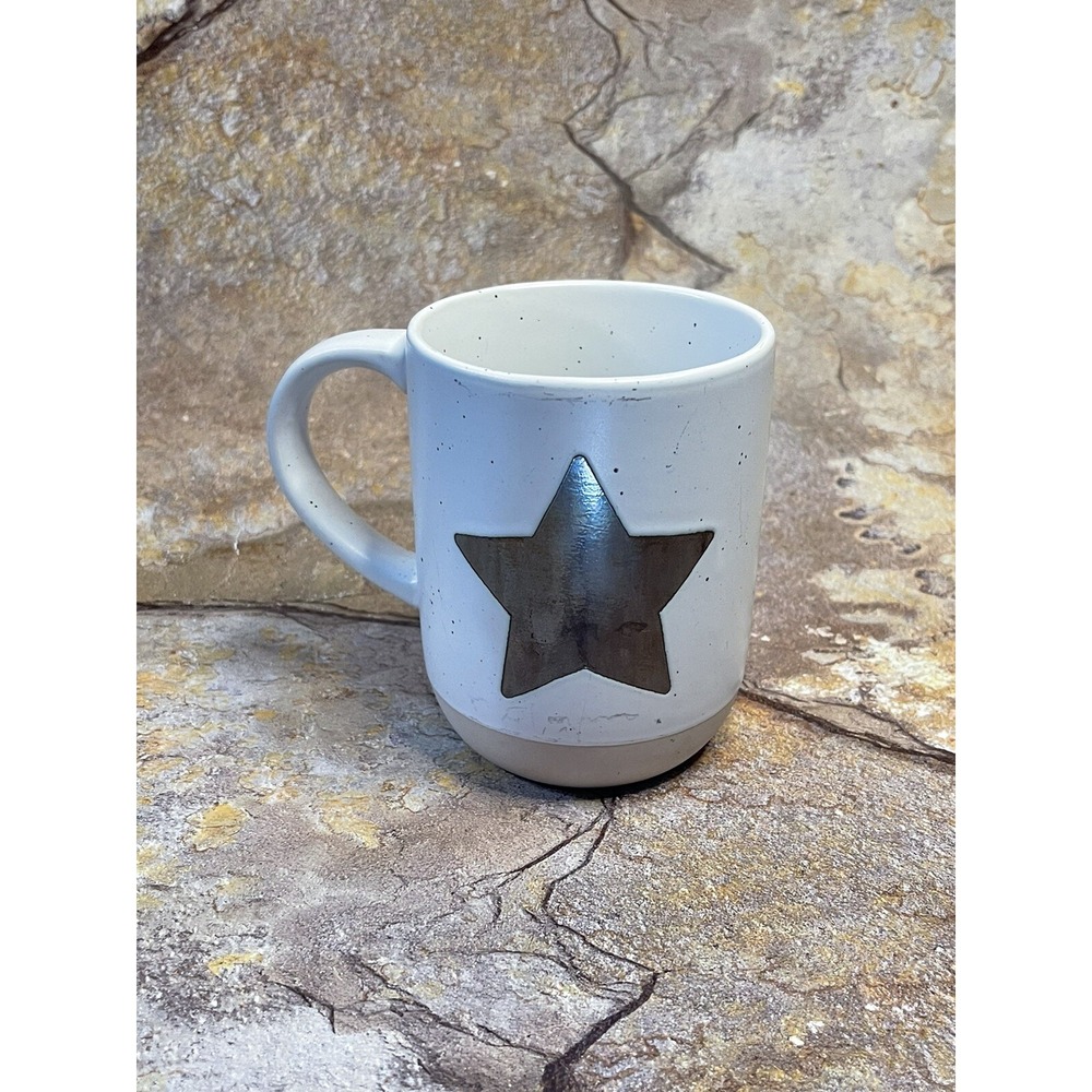 Harvest Green Studio Coffee Cup With Gold Star